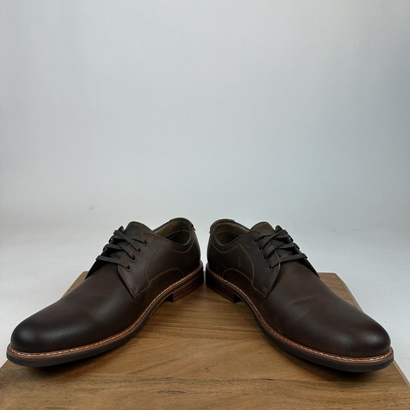 New Mens Joseph Abboud Morrison II Leather Oxford Business Casual Shoes Size 12M - Picture 5 of 8